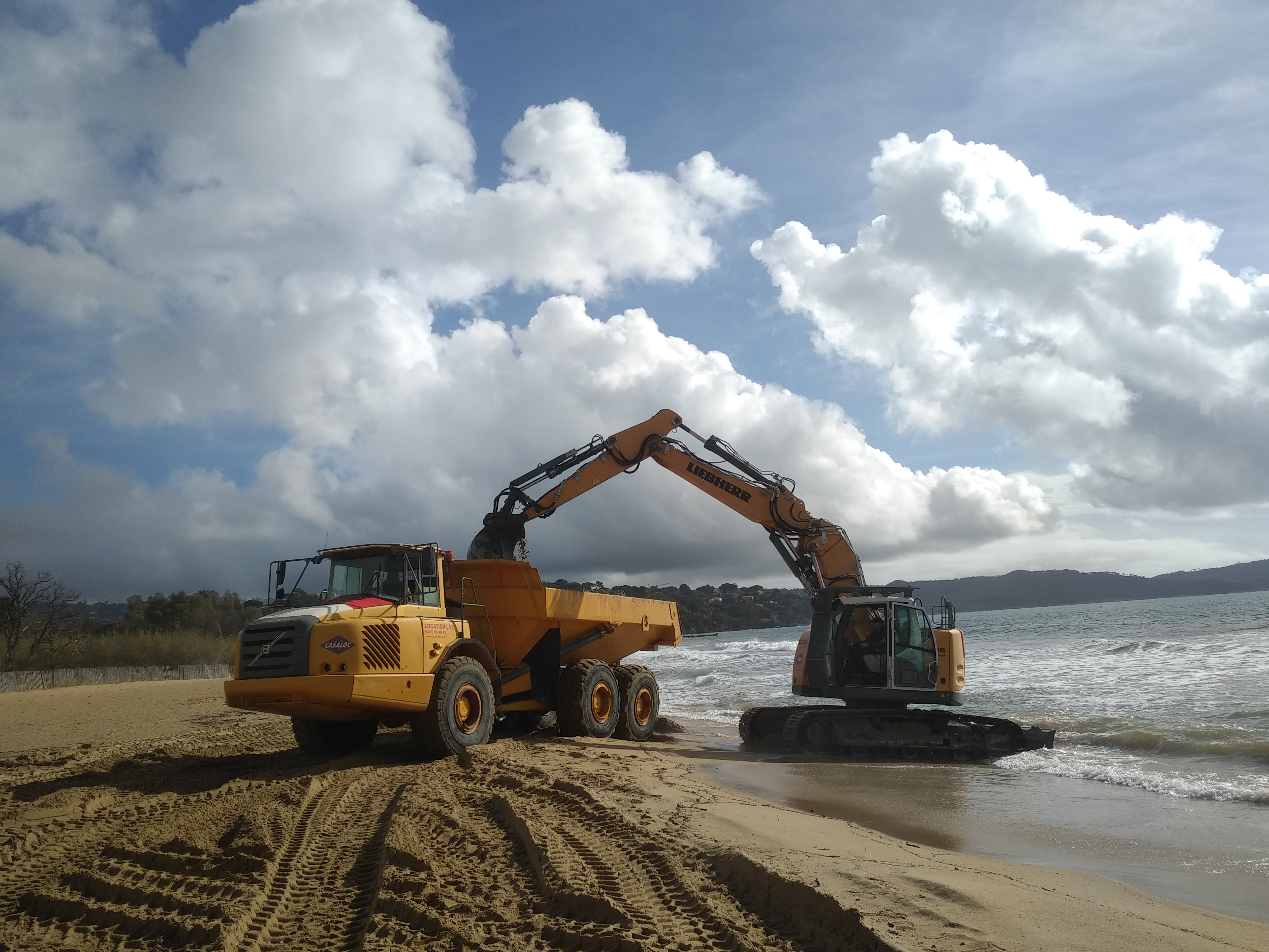 Retroussement plages